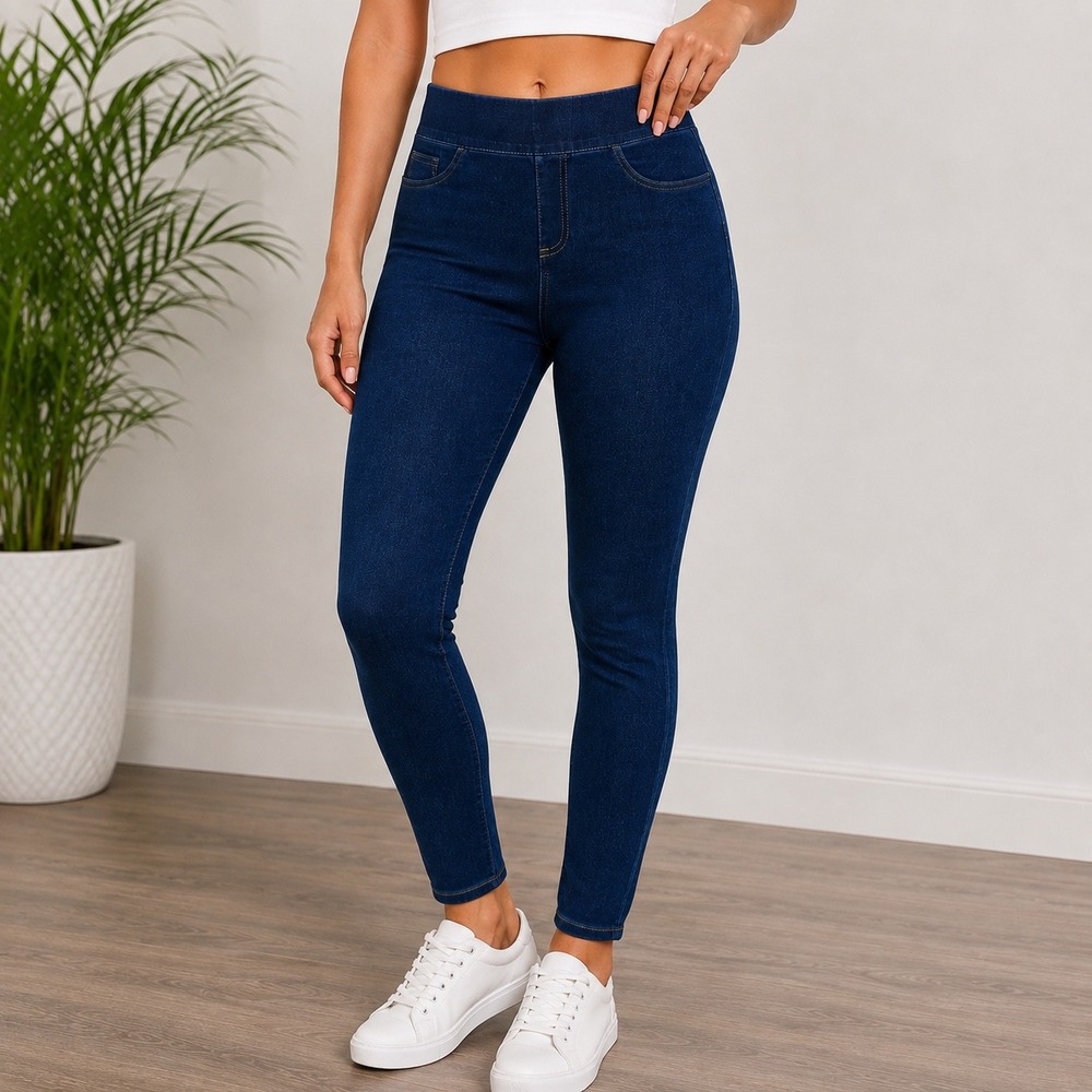 SERRA Legging Jeans Jeggings Dark Wash Pull On Stretch Skinny Ankle Pants M